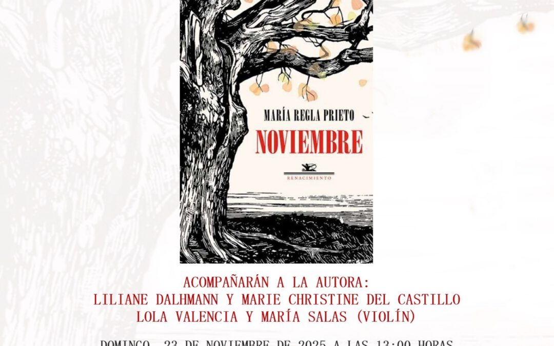 PRESENTACIÓN LIBRO DE POEMAS «NOVIEMBRE»