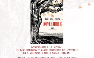 PRESENTACIÓN LIBRO DE POEMAS «NOVIEMBRE»
